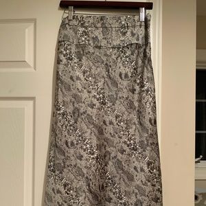 Free people Snake skin print skirt